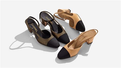 chanel slingback colors|Chanel black aa slingback heel.